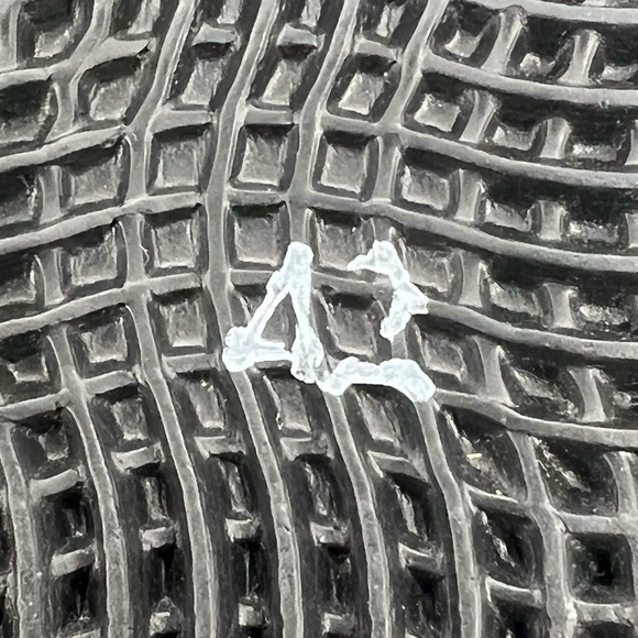 ALOHAS Women's Leather Marshmallow Scacchi Black Tan Sandals Size 42 - Picture 4 of 9